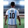 2022 Argentina Football Team Jersey 10 Messi Jersey-Shorts Men's Adult