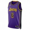 Los Angeles Lakers 6 LeBron James Swingman Jersey - Statement Edition