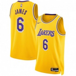 Los Angeles Lakers Icon Swingman 6 Jersey - Lebron James - Unisex