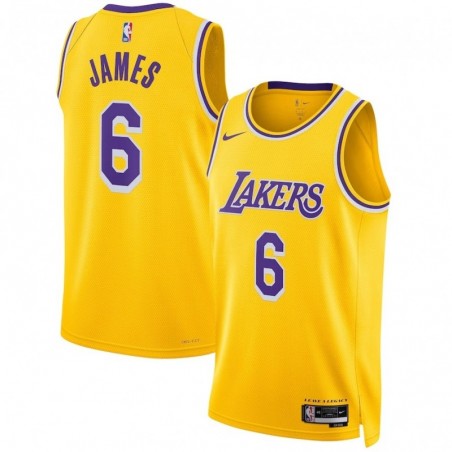 Los Angeles Lakers Icon Swingman 6 Jersey - Lebron James - Unisex