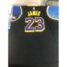 Los Angeles Lakers LeBron 23 James Black Swingman Jersey,Unisex