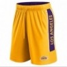 Los Angeles Lakers Fanatics Game Winner Defender Shorts - Gold