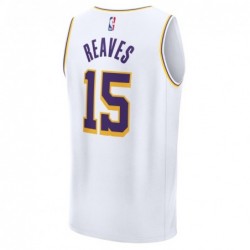 Austin Reaves Los Angeles Lakers Fanatics Replica Player 15 Jersey