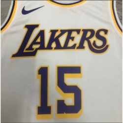 Austin Reaves Los Angeles Lakers Fanatics Replica Player 15 Jersey