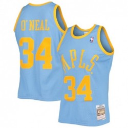 Mitchell & Ness Shaquille O'Neal 34 Swingman Jersey - Powder Blue