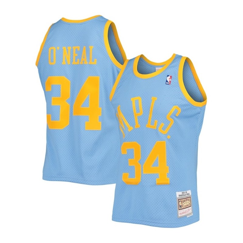 Mitchell & Ness Shaquille O'Neal 34 Swingman Jersey - Powder Blue