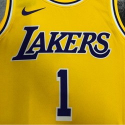 D'Angelo Russell Los Angeles Lakers Fanatics Player Jersey - Gold