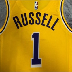 D'Angelo Russell Los Angeles Lakers Fanatics Player Jersey - Gold