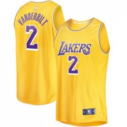 Los Angeles Lakers Jarred Vanderbilt  2 Jersey - Icon Edition - Gold