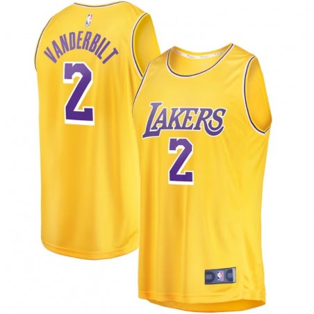 Los Angeles Lakers Jarred Vanderbilt  2 Jersey - Icon Edition - Gold