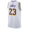 Los Angeles Lakers LeBron James White  Association Edition Jersey