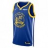 Stephen Curry Royal Golden State Warriors 30 Swingman Badge Jersey