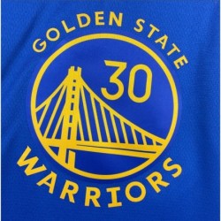 Stephen Curry Royal Golden State Warriors 30 Swingman Badge Jersey