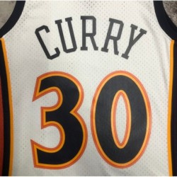 Men's Stephen Curry White 30 Golden State Warriors Swingman Jersey