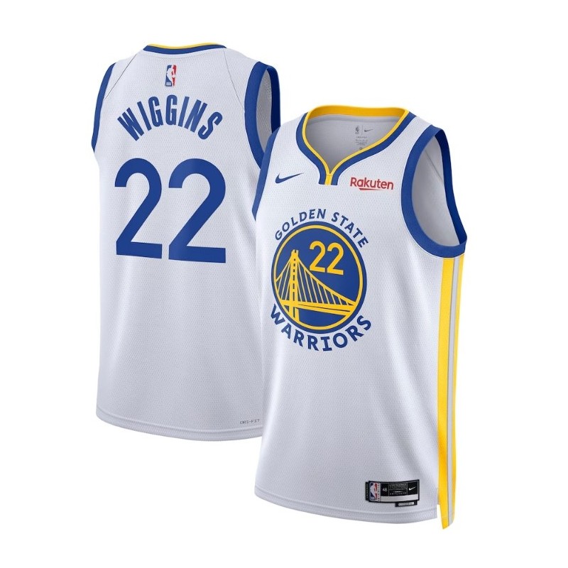 Unisex Andrew Wiggins White  22 Swingman Jersey - Association Edition