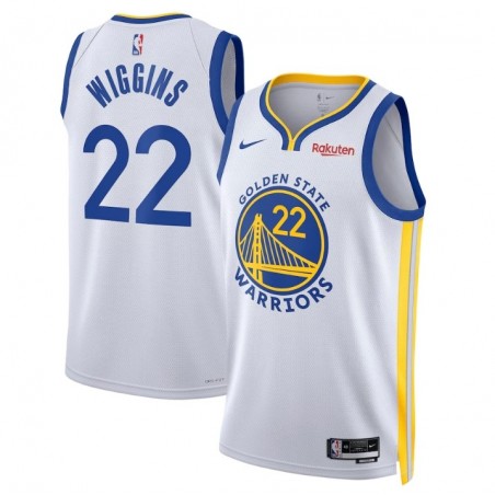 Unisex Andrew Wiggins White  22 Swingman Jersey - Association Edition