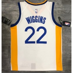 Unisex Andrew Wiggins White  22 Swingman Jersey - Association Edition