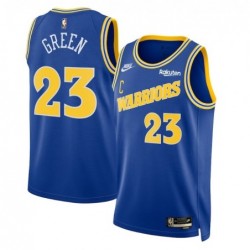 Royal Golden State Warriors Draymond Green 23 Swingman Jersey - Classic