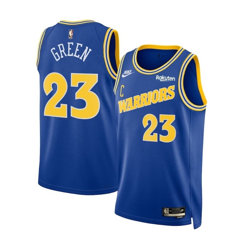 Royal Golden State Warriors Draymond Green 23 Swingman Jersey - Classic