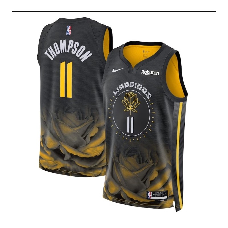 Unisex Nike Klay Thompson Black 11 Swingman Jersey - City Edition