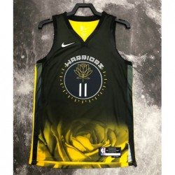 Unisex Nike Klay Thompson Black 11 Swingman Jersey - City Edition