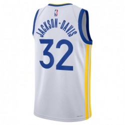 Trayce Jackson-Davis White Golden State Warriors 32 Swingman Jersey