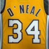 Shaquille O'Neal 34 Gold Los Angeles Lakers Classics Swingman Jersey