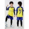 Ronaldo No 7 NASSR Riyadh Al Kids Soccer Jersey Kit Shorts Socks Set