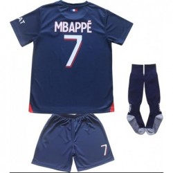 ORGBRAIN 2023/2024 Home 7 Football Soccer Kids Jersey Shorts Set