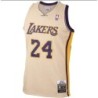 Men's Los Angeles Lakers 24 Kobe Bryant Mitchell & Ness Gold Jersey