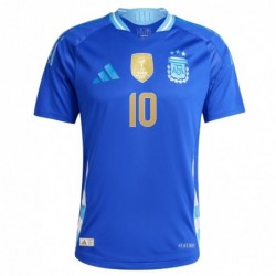 Lionel Messi Argentina National Team 2024 Away Player Jersey - Blue