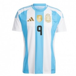 Julián Álvarez Argentina National Team 2024 Home Jersey - White