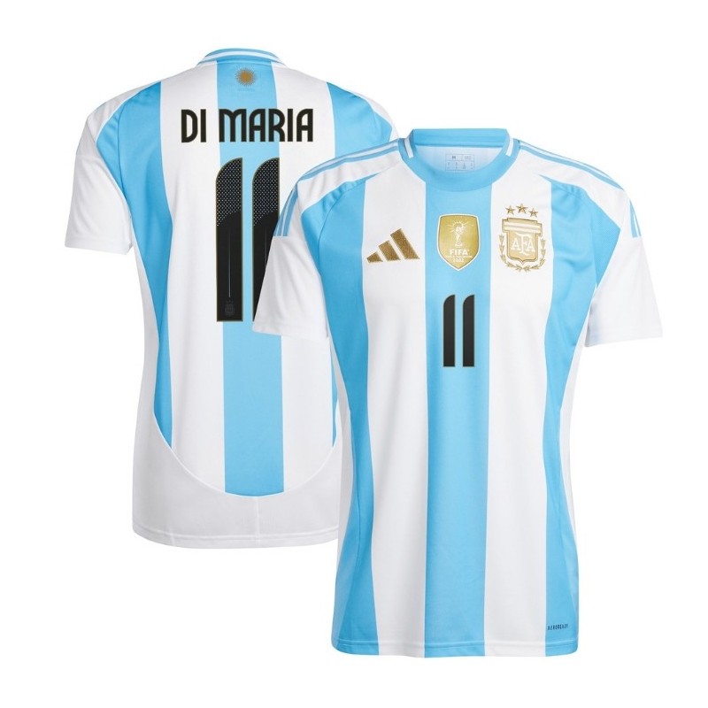 Angel Di Maria Argentina National Team 2024 Home Jersey - White