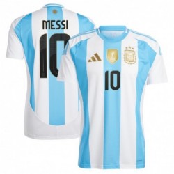 Lionel Messi Argentina National Team 2024 Home Player Jersey - White