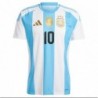 Lionel Messi Argentina National Team 2024 Home Player Jersey - White