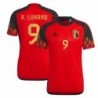 Romelu Lukaku Belgium National Team 2022-23 Home Jersey - Red