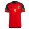 Romelu Lukaku Belgium National Team 2022-23 Home Jersey - Red