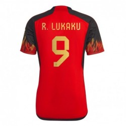 Romelu Lukaku Belgium National Team 2022-23 Home Jersey - Red