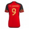 Romelu Lukaku Belgium National Team 2022-23 Home Jersey - Red