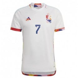 Kevin De Bruyne Belgium National Team 2022-23 Away Jersey - White