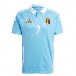 Belgium FA Away Shirt 2024 with De Bruyne 7 printing - Blue