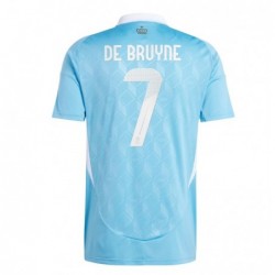 Belgium FA Away Shirt 2024 with De Bruyne 7 printing - Blue