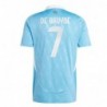 Belgium FA Away Shirt 2024 with De Bruyne 7 printing - Blue