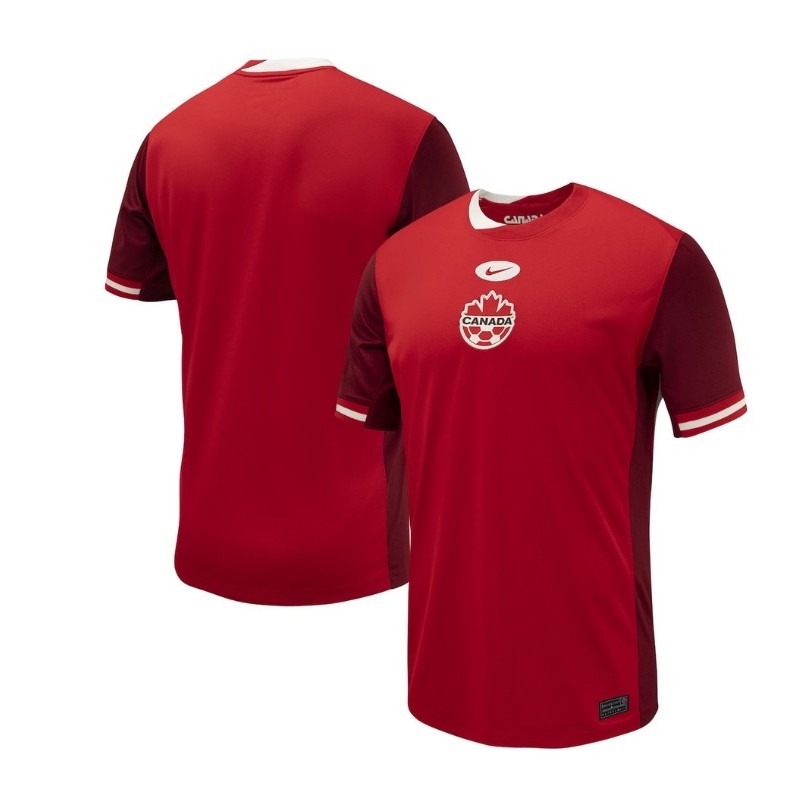 Canada Soccer Men's 2024 Home Jersey - Red