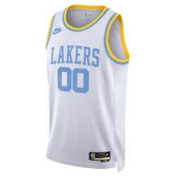 Unisex Los Angeles Lakers Nike White 2022/23 Custom - Classic Edition