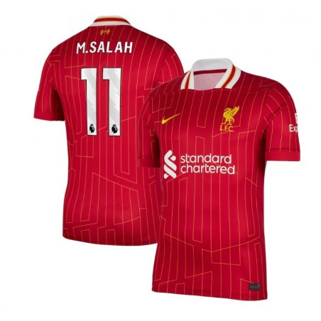 Mohamed Salah Liverpool 2024/25 Home Player Jersey – Red