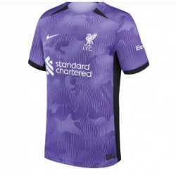 Liverpool Third Stadium Shirt 2023-24 with Thiago 6,Purple