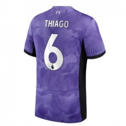 Liverpool Third Stadium Shirt 2023-24 with Thiago 6,Purple