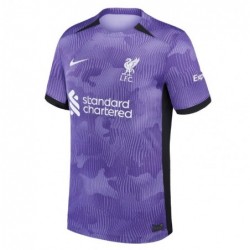 Liverpool Third Stadium Shirt 2023-24 with Diogo J. 20 ,Purple