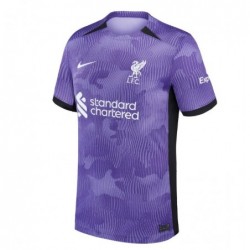 Liverpool Third Stadium Shirt 2023-24 with Virgil 4,Purple